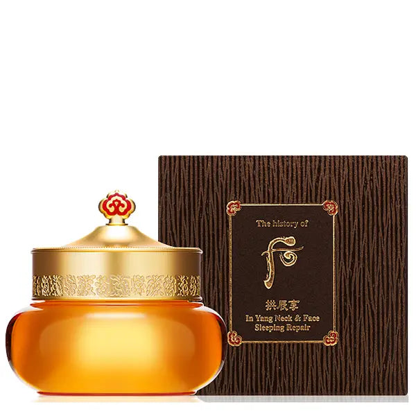 THE HISTORY OF WHOO Neck & Face Sleeping Repair Mask