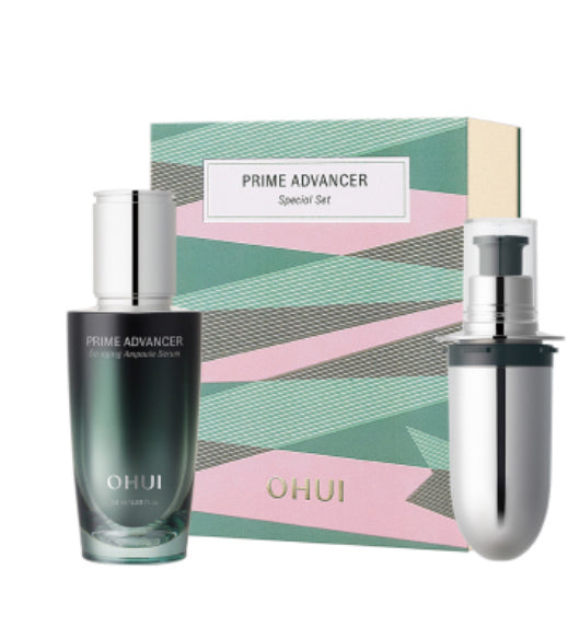 O HUI PRIME ADVANCER De-aging Ampoule Serum Special Set