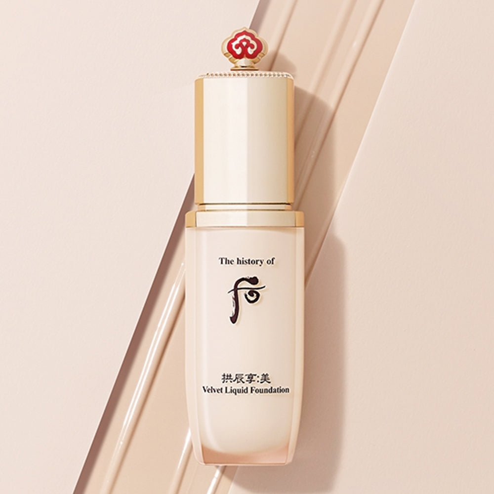 THE HISTORY OF WHOO Mi Velvet Liquid Foundation SPF30/PA++